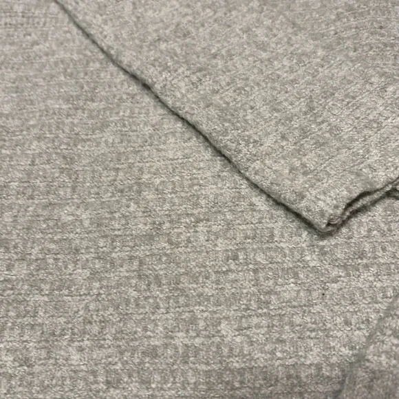 Free People Gray Sweater Tunic Mini Dress with Lace-Up Sides XS Fits up to M - Picture 6 of 10